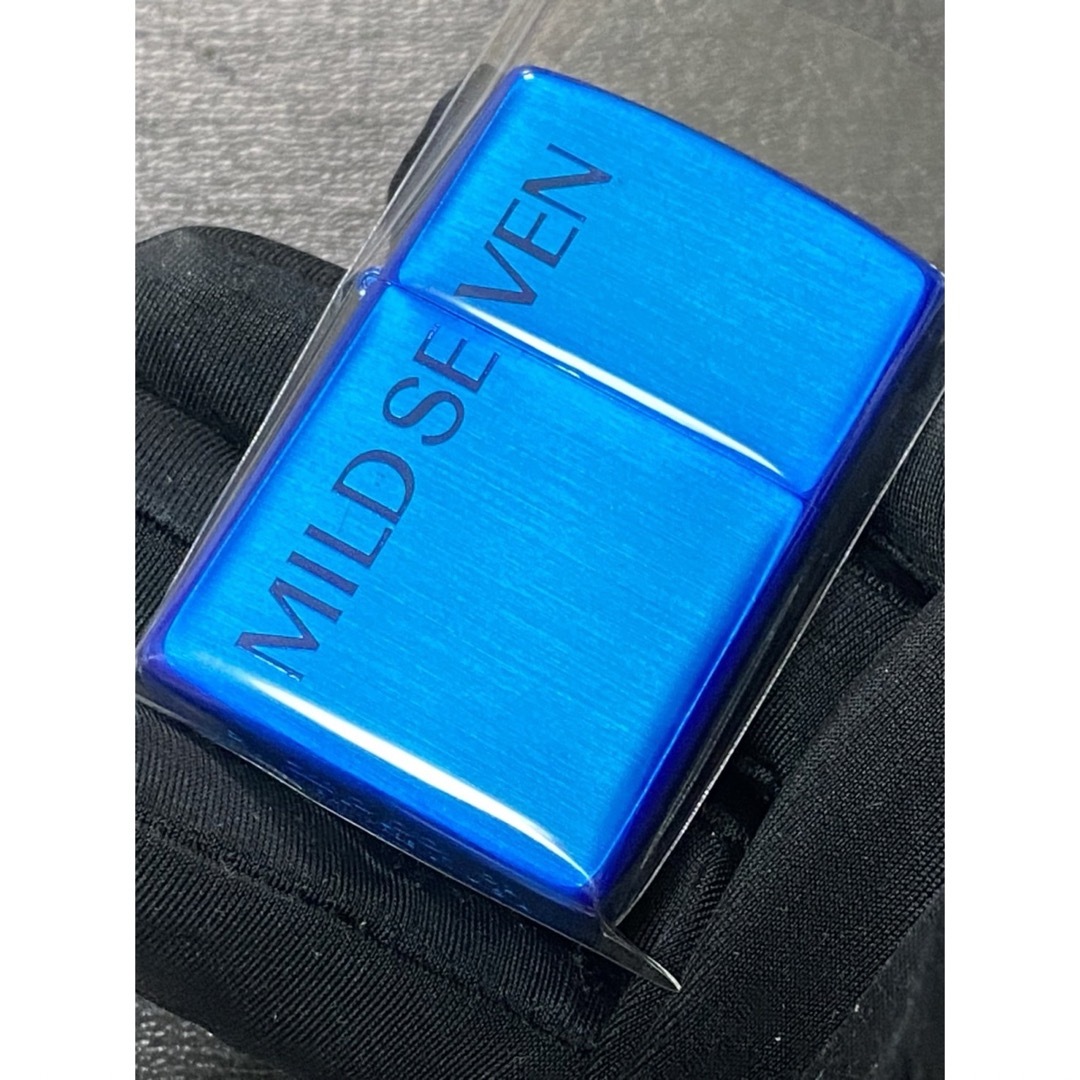 zippo MILD SEVEN BLUE 限定品 2001年製 ②