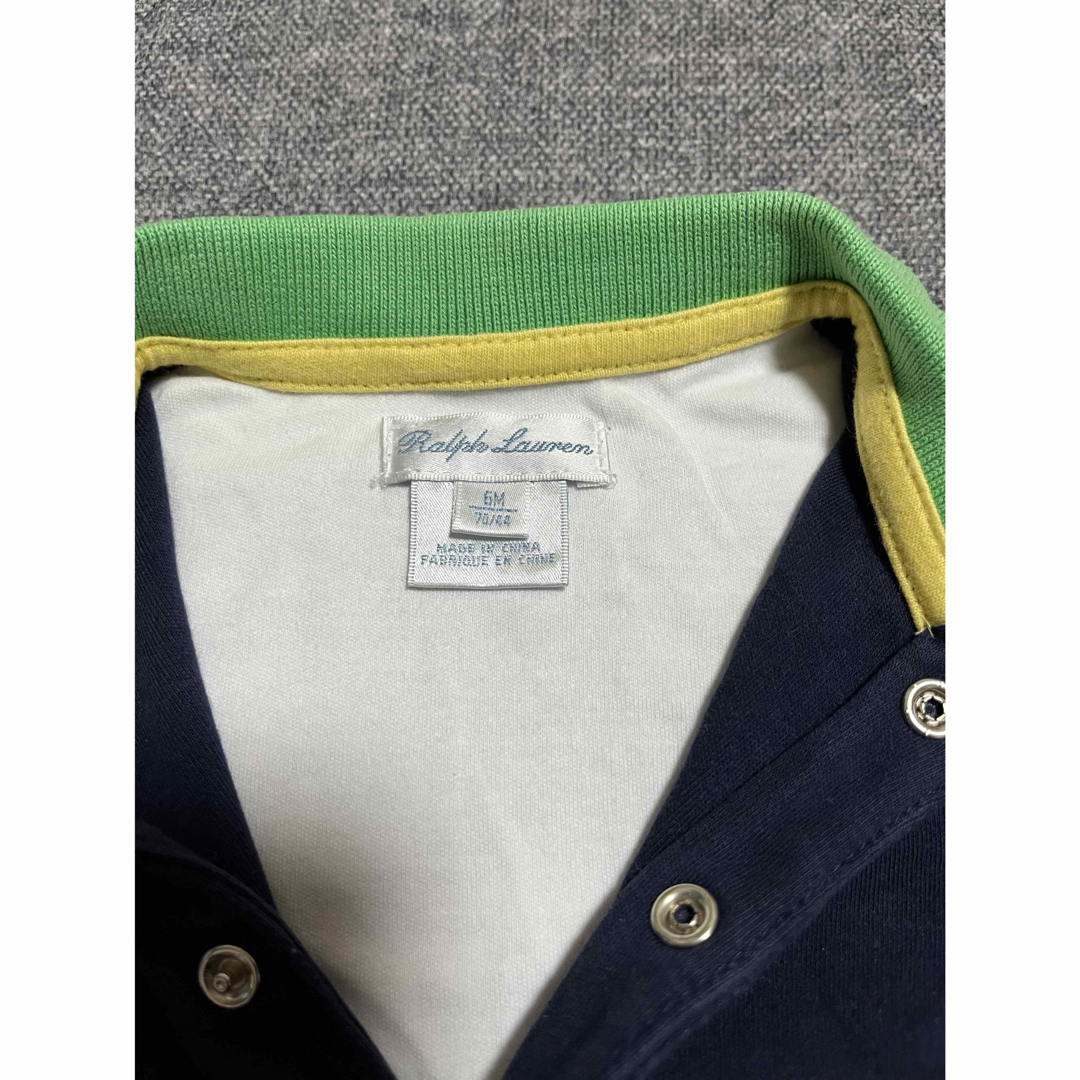 POLO RALPH LAUREN(ポロラルフローレン)のラルフローレン　Ralph Lauren　半袖カバーオール キッズ/ベビー/マタニティのベビー服(~85cm)(カバーオール)の商品写真