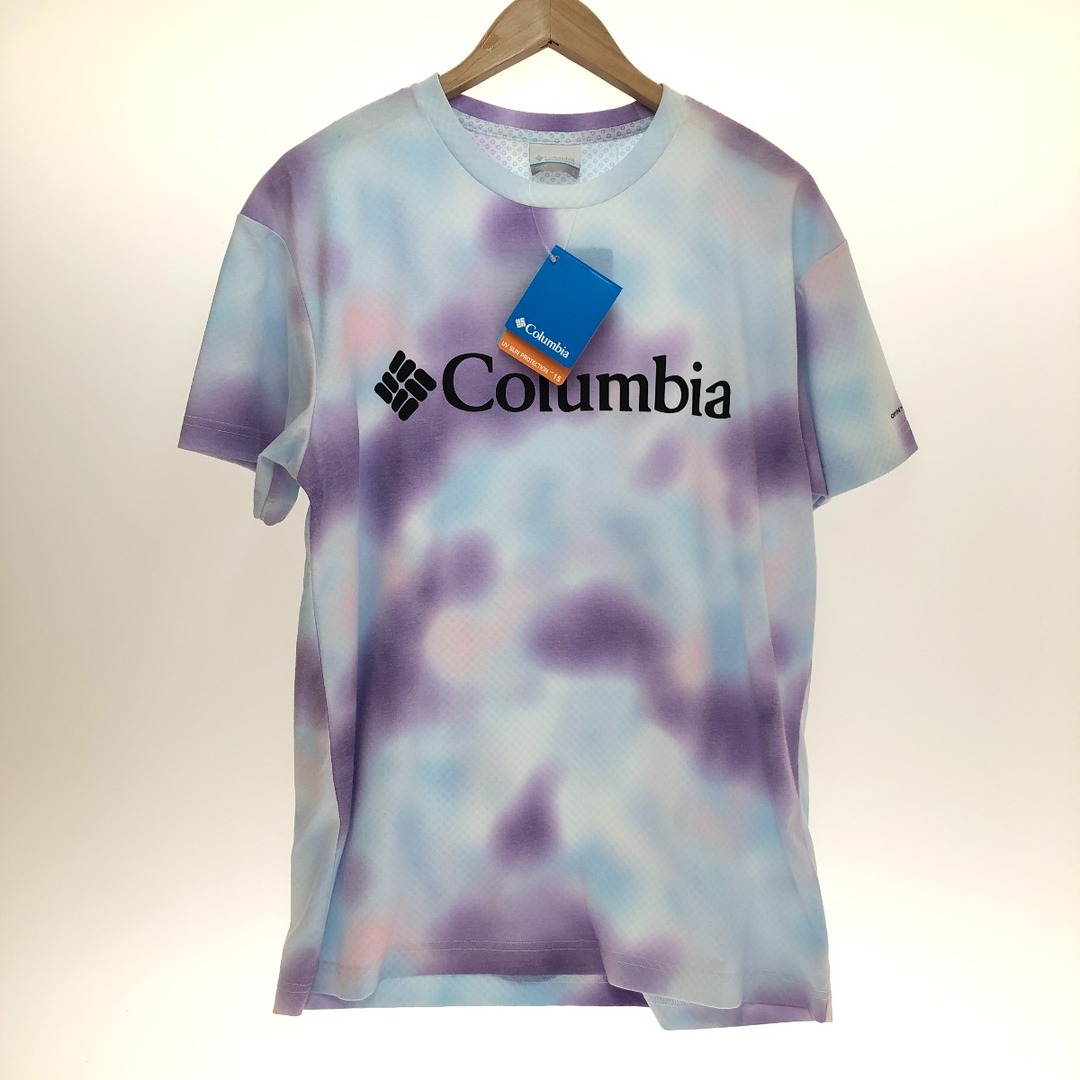 Columbia(コロンビア)の□□Columbia コロンビア ビーンヒルショートスリーブクルー 半袖Tシャツ Ｌサイズ PM0155 ラベンダー メンズのトップス(Tシャツ/カットソー(半袖/袖なし))の商品写真