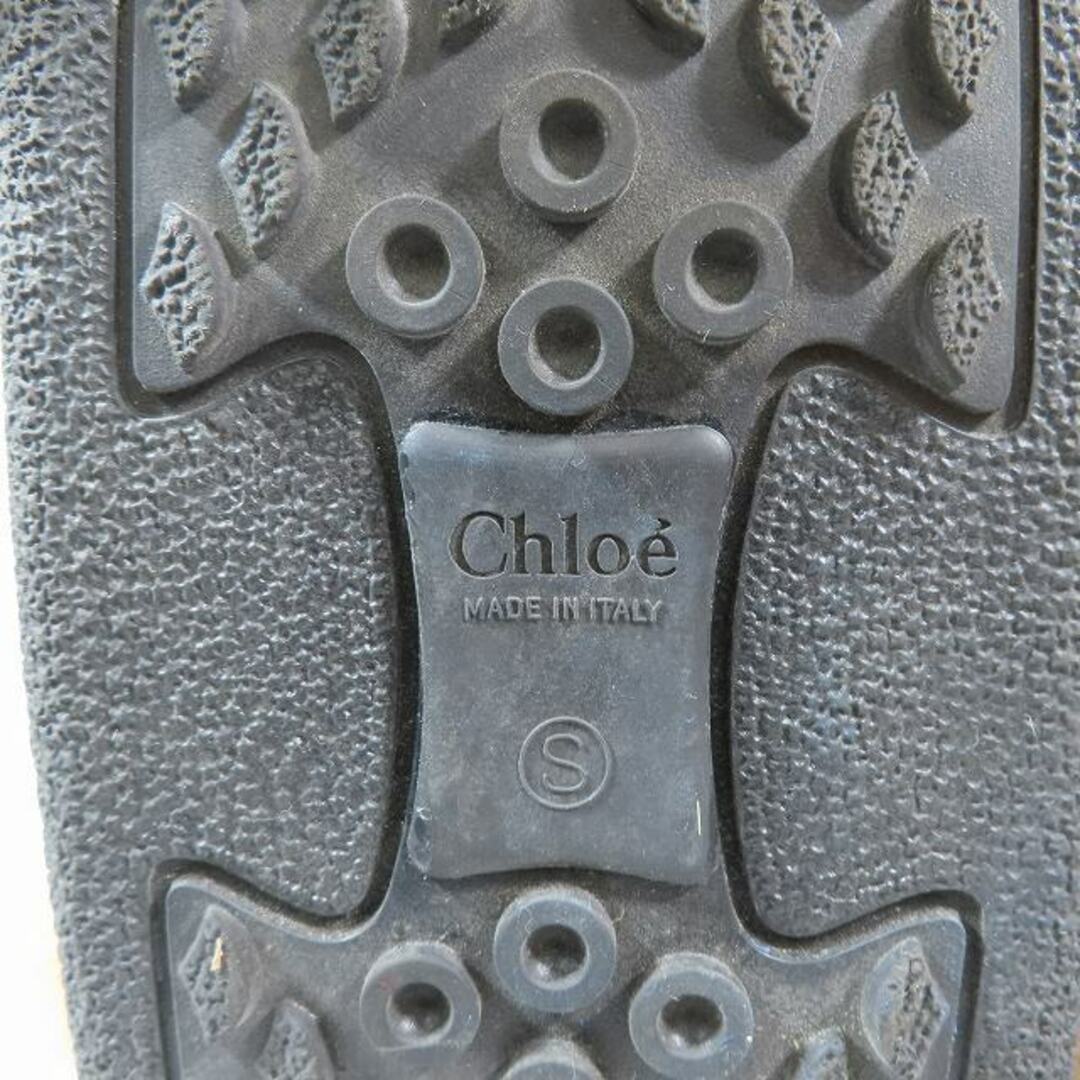 Chloe(クロエ)のクロエ CHLOE ファー ロングブーツ 厚底 フラットソール シューズ レディースの靴/シューズ(ブーツ)の商品写真