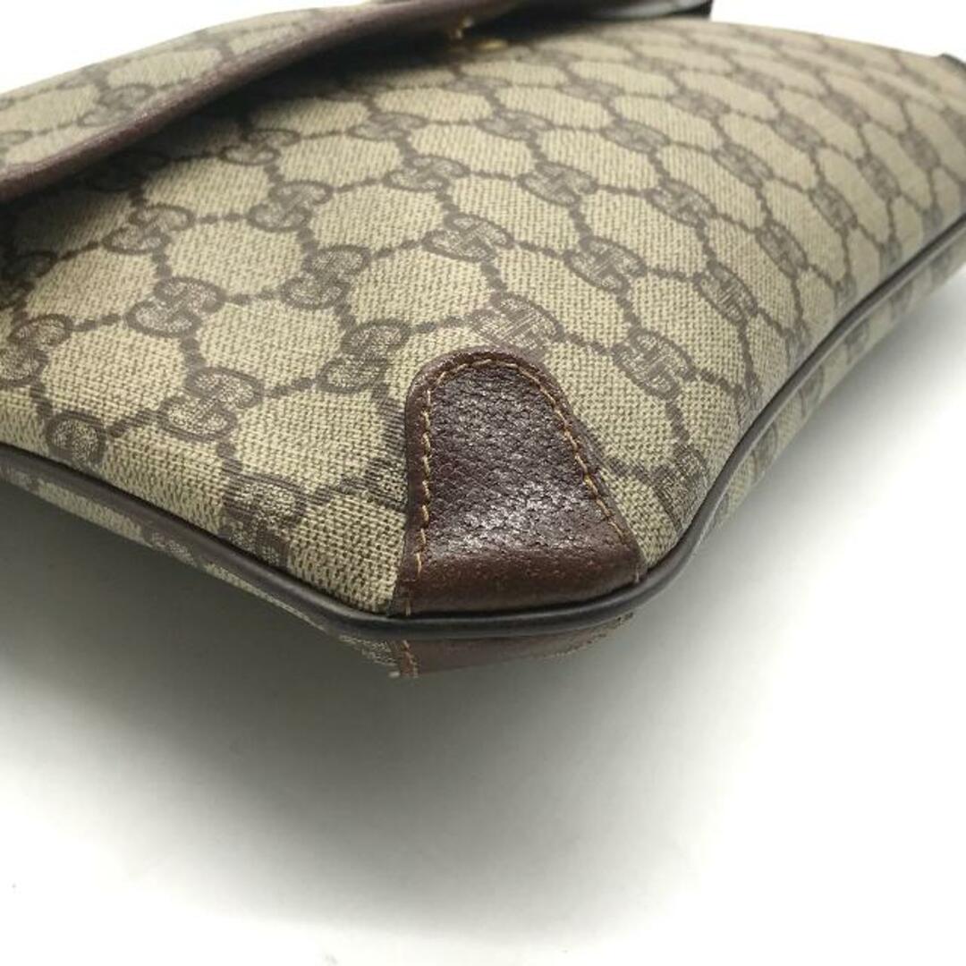 Gucci(グッチ)の良品 GUCCI グッチ クラッチ バッグ GGスプリーム PVC 総柄 ブラウン k1170 レディースのバッグ(クラッチバッグ)の商品写真