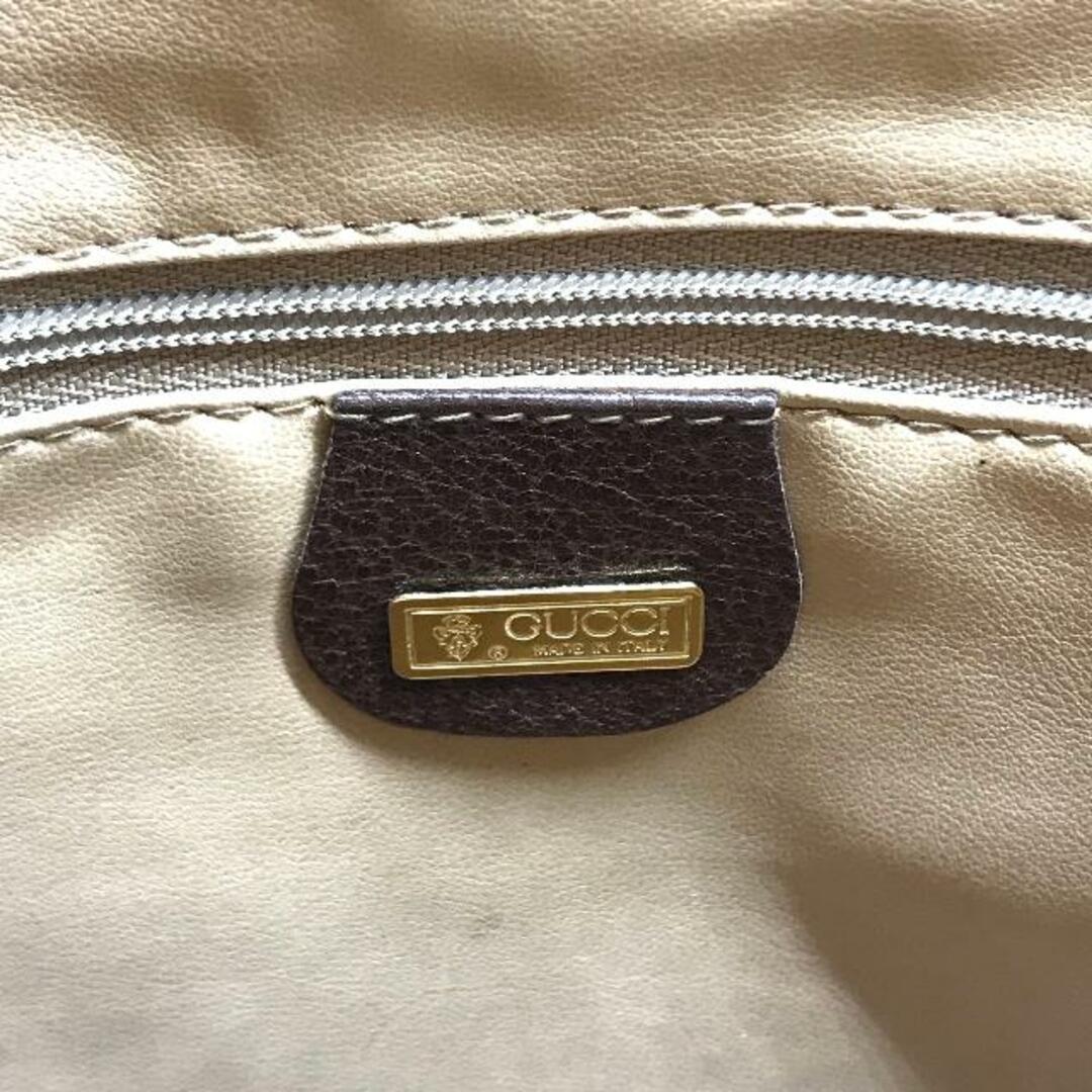 Gucci(グッチ)の良品 GUCCI グッチ クラッチ バッグ GGスプリーム PVC 総柄 ブラウン k1170 レディースのバッグ(クラッチバッグ)の商品写真