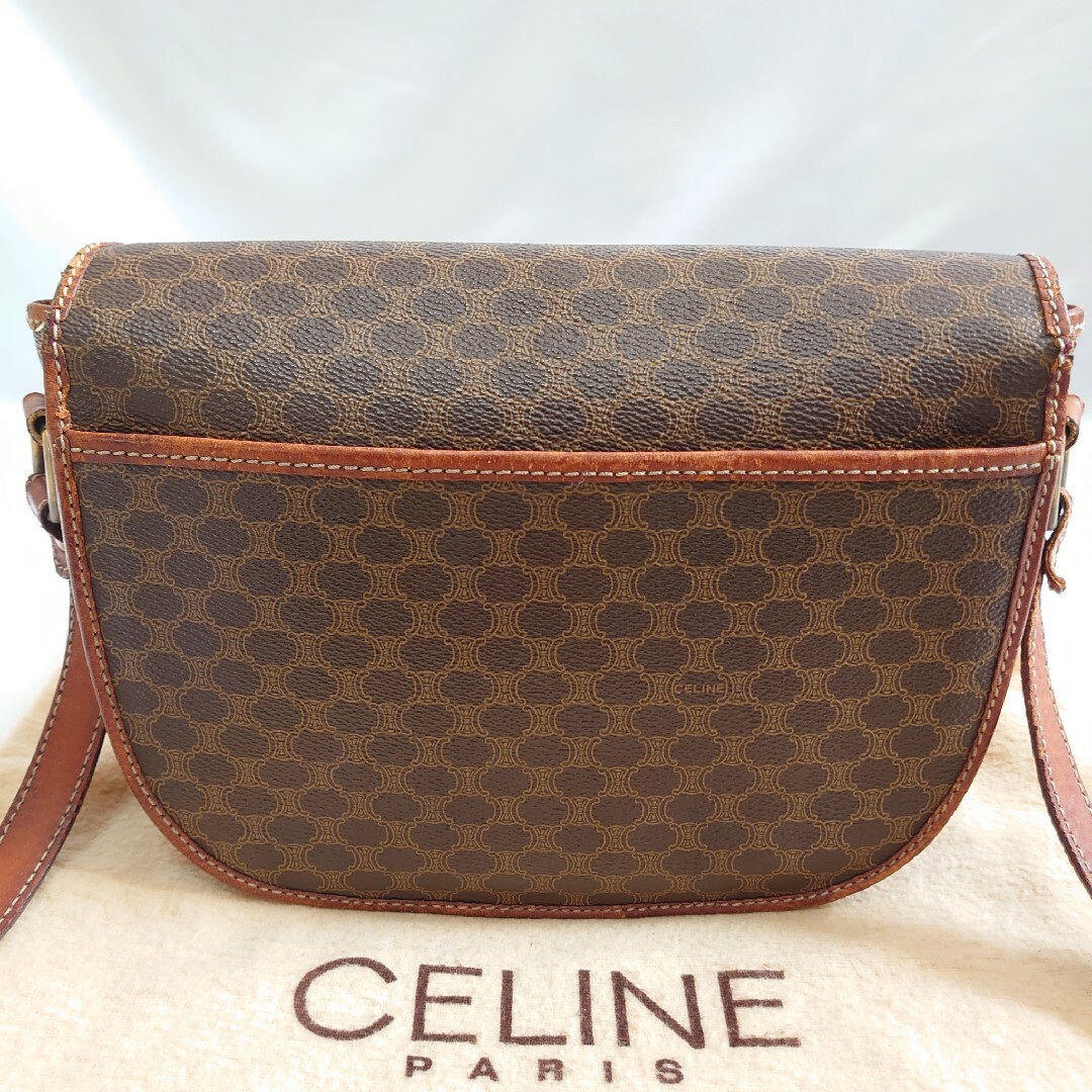 celine(セリーヌ)のCELINE マカダム柄 ショルダーバッグ レディースのバッグ(ショルダーバッグ)の商品写真