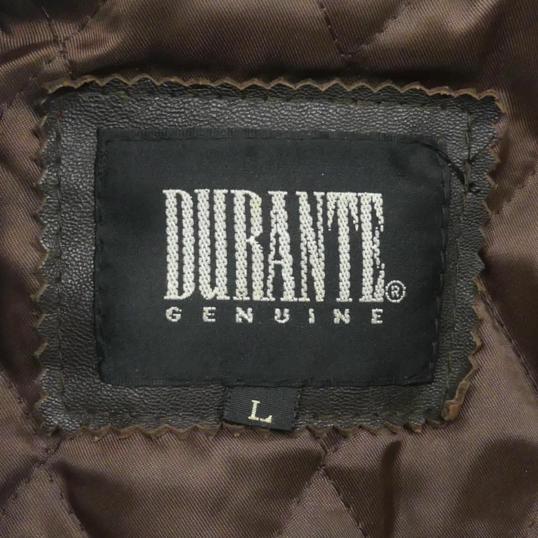 デュランテ レザージャケット ブルゾン ジャンパー 本革 メンズ HH9357 メンズのジャケット/アウター(レザージャケット)の商品写真