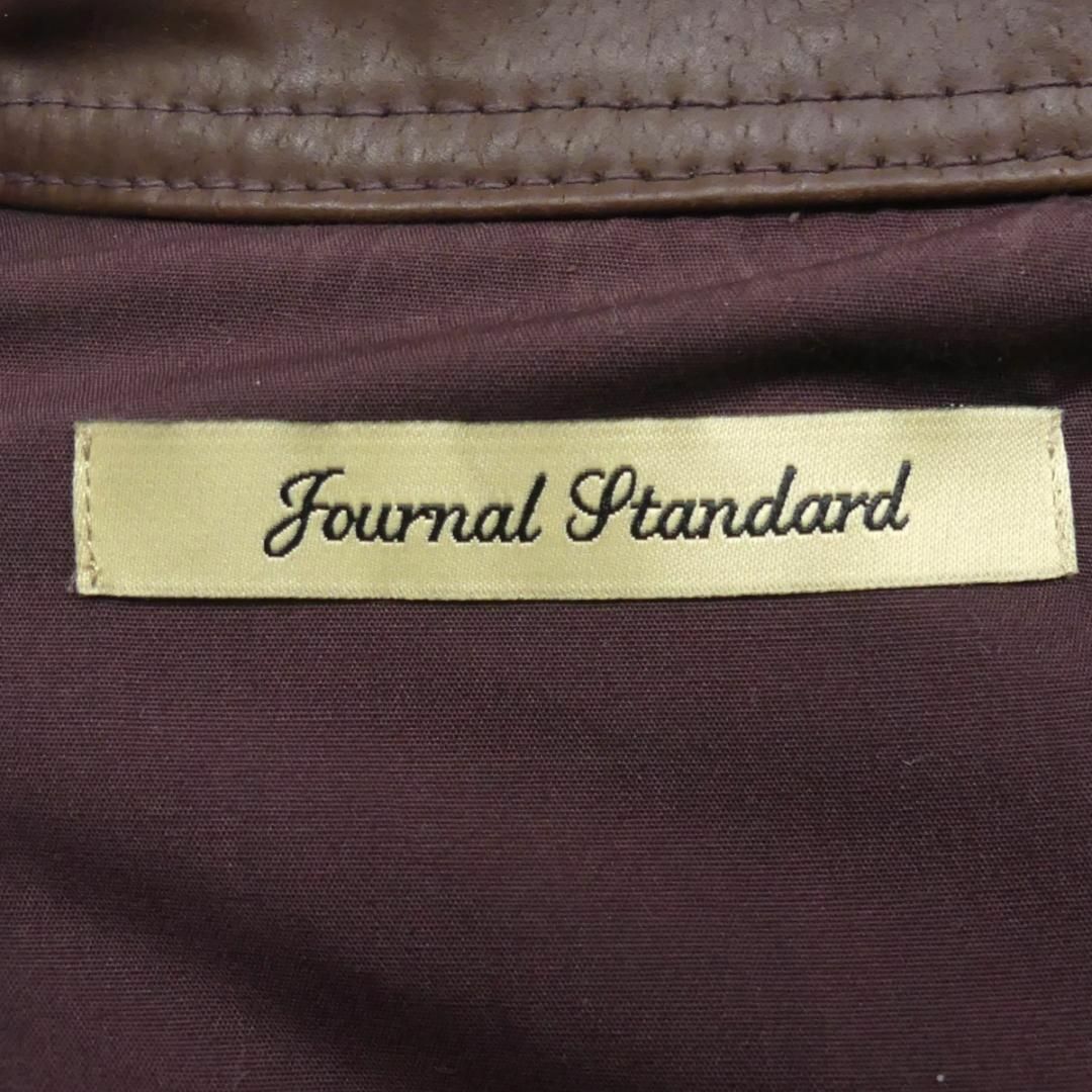 JOURNAL STANDARD(ジャーナルスタンダード)のジャーナルスタンダード レザーシャツ ジャケット M 本革 メンズ HH9359 メンズのジャケット/アウター(レザージャケット)の商品写真