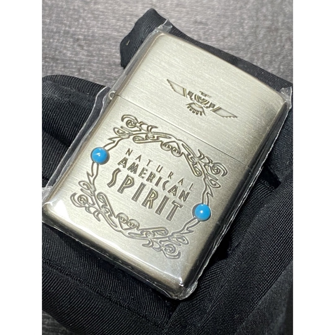 zippo アメリカンスピリット 天然石 限定品 希少モデル 2004年製