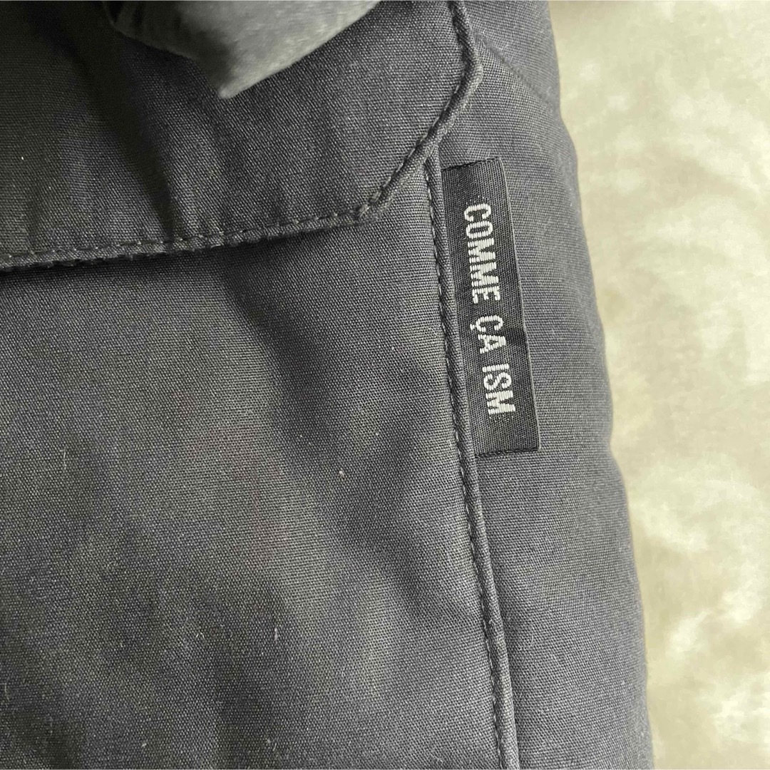 COMME CA ISM(コムサイズム)のコムサイズム　ダウンジャケット　ブラック　100 キッズ　ブラック キッズ/ベビー/マタニティのキッズ服男の子用(90cm~)(ジャケット/上着)の商品写真