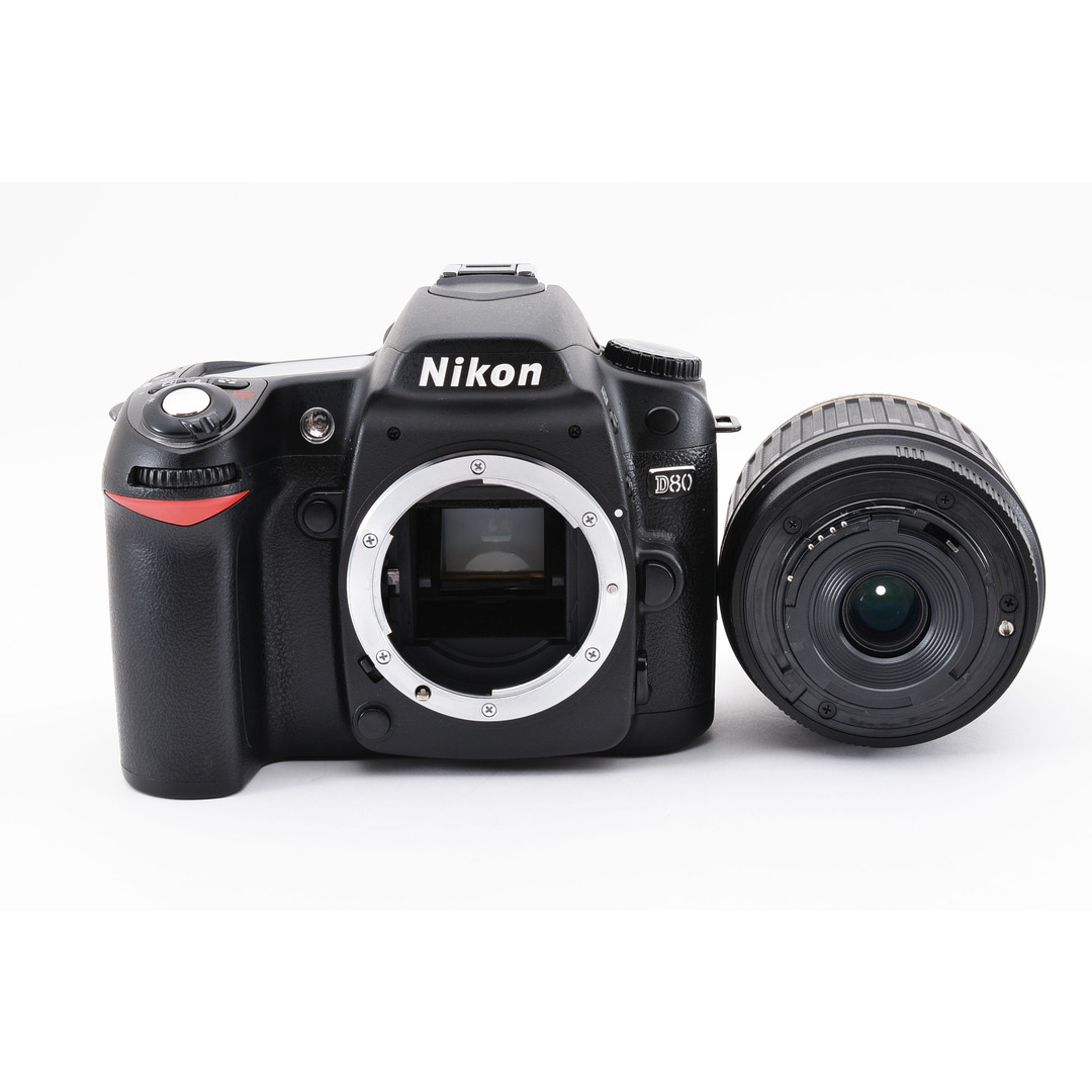 ショット数1544回!! 望遠レンズセット♪ Nikon D80 #6431毎日発送のメルカメラ