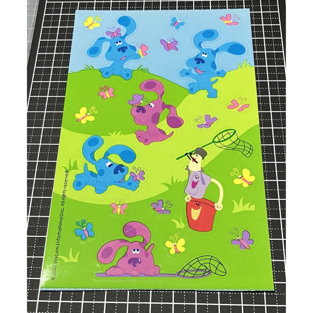 Maxi Blue’s Clues 1枚　サンディライオンシール  エンタメ/ホビーのコレクション(印刷物)の商品写真