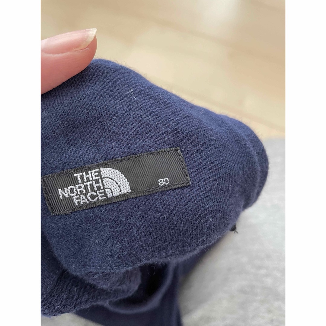 THE NORTH FACE(ザノースフェイス)のTHE NORTH FACE ノースフェイス　80 オーバーオール　ネイビー キッズ/ベビー/マタニティのベビー服(~85cm)(カバーオール)の商品写真