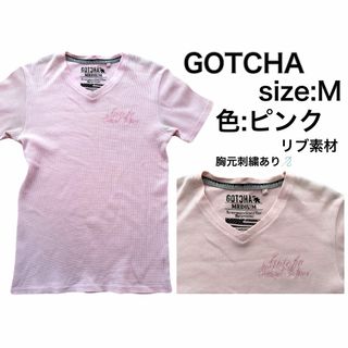 GOTCHA - GOTCHA★ピンクTシャツ