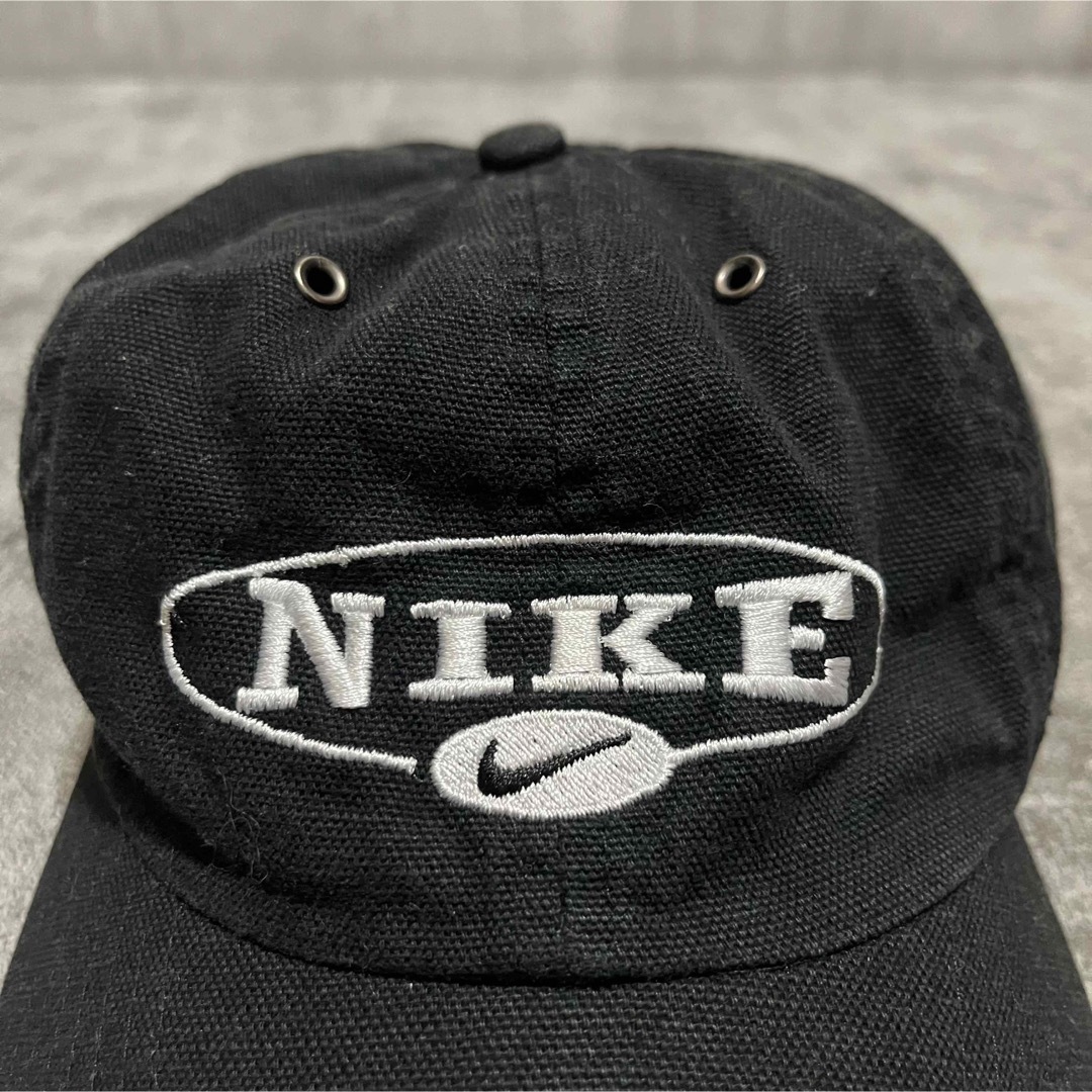 [貴重レア] 90s NIKE(ナイキ) ビンテージ 6パネル キャップ 帽子