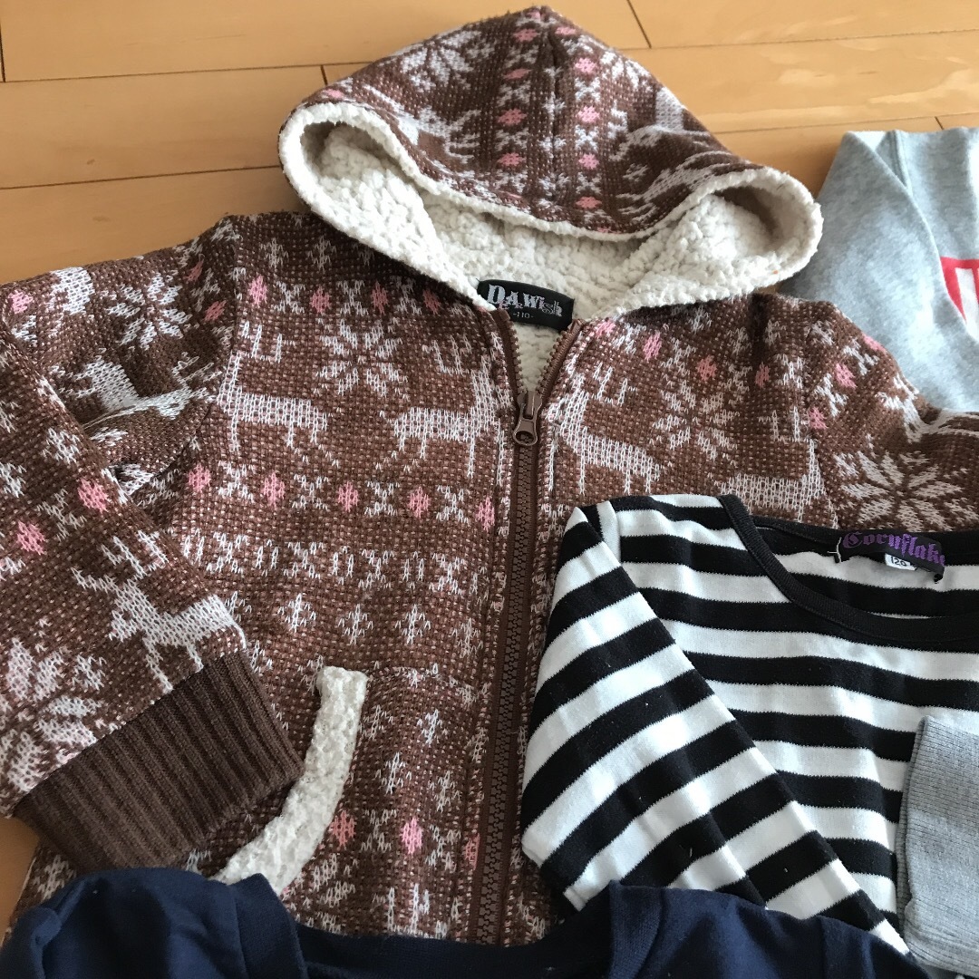 冬物処分セール❗️ 110㎝女の子冬物セット キッズ/ベビー/マタニティのキッズ服女の子用(90cm~)(ワンピース)の商品写真