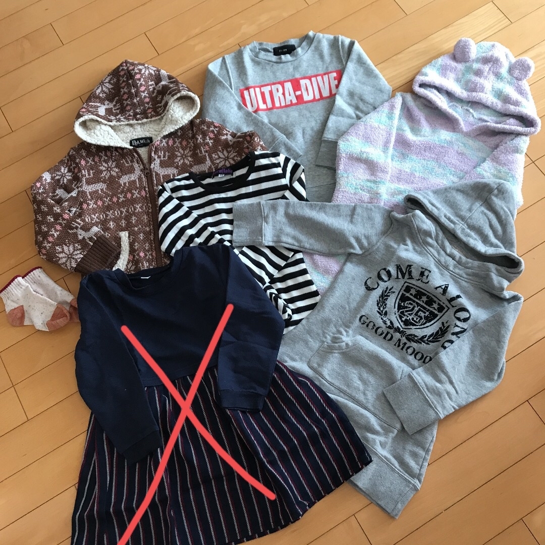 冬物処分セール❗️ 110㎝女の子冬物セット キッズ/ベビー/マタニティのキッズ服女の子用(90cm~)(ワンピース)の商品写真