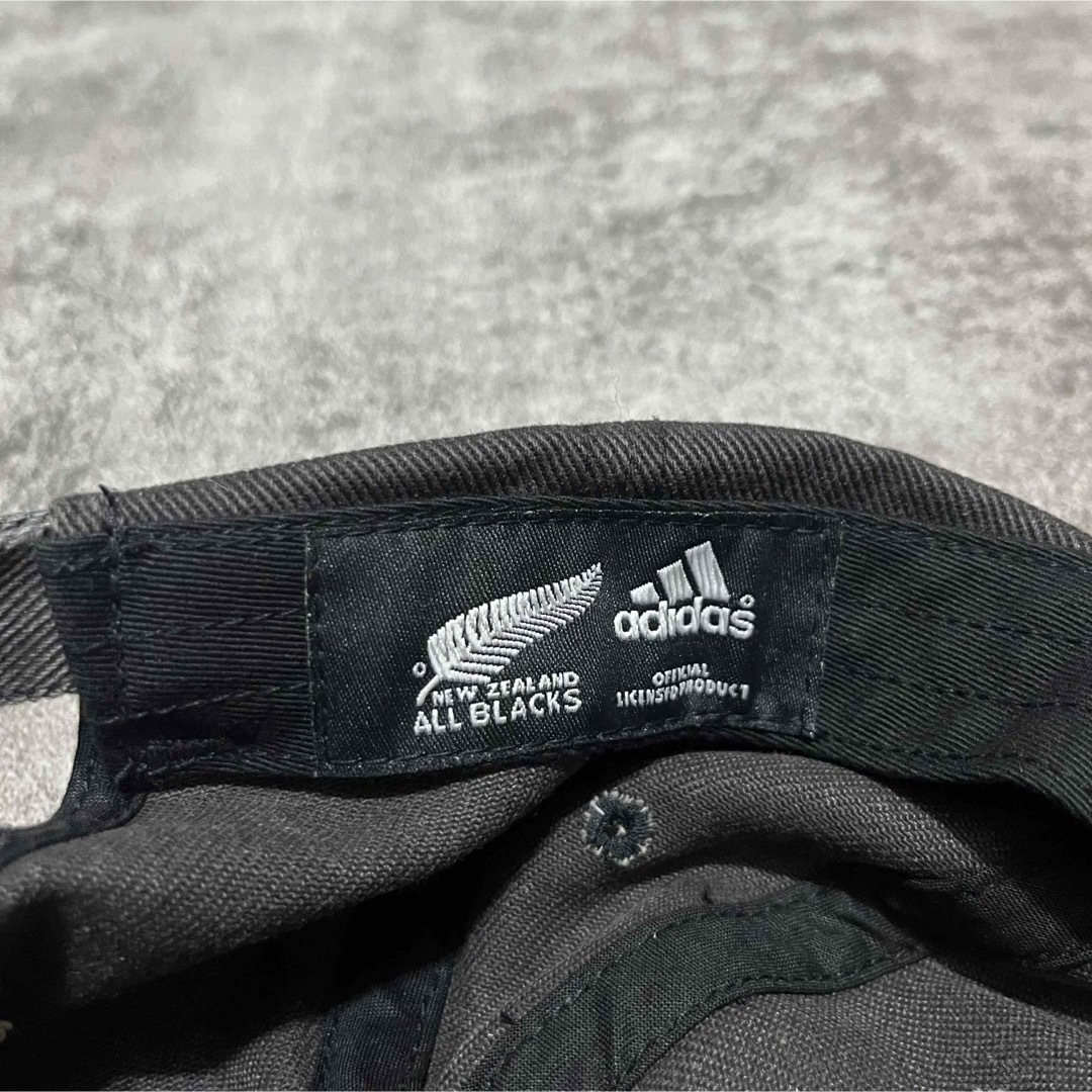 adidas(アディダス)のadidas(アディダス) 90s ALL BLACKS ヴィンテージ キャップ メンズの帽子(キャップ)の商品写真