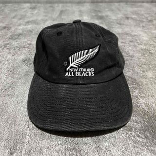 アディダス(adidas)のadidas(アディダス) 90s ALL BLACKS ヴィンテージ キャップ(キャップ)