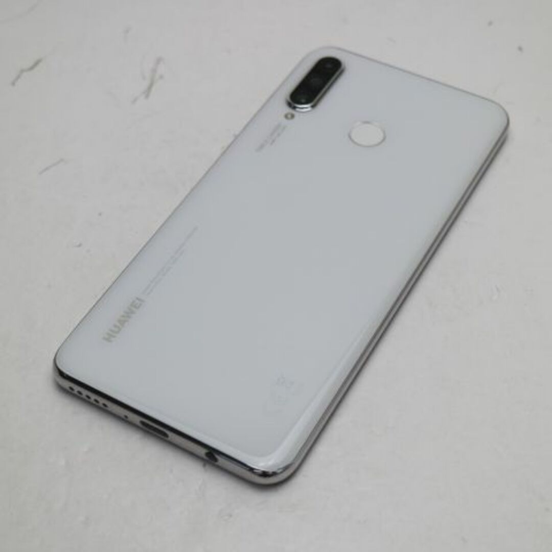 HUAWEI(ファーウェイ)の新品同様 SIMフリー HUAWEI P30 lite パールホワイト  M777 スマホ/家電/カメラのスマートフォン/携帯電話(スマートフォン本体)の商品写真