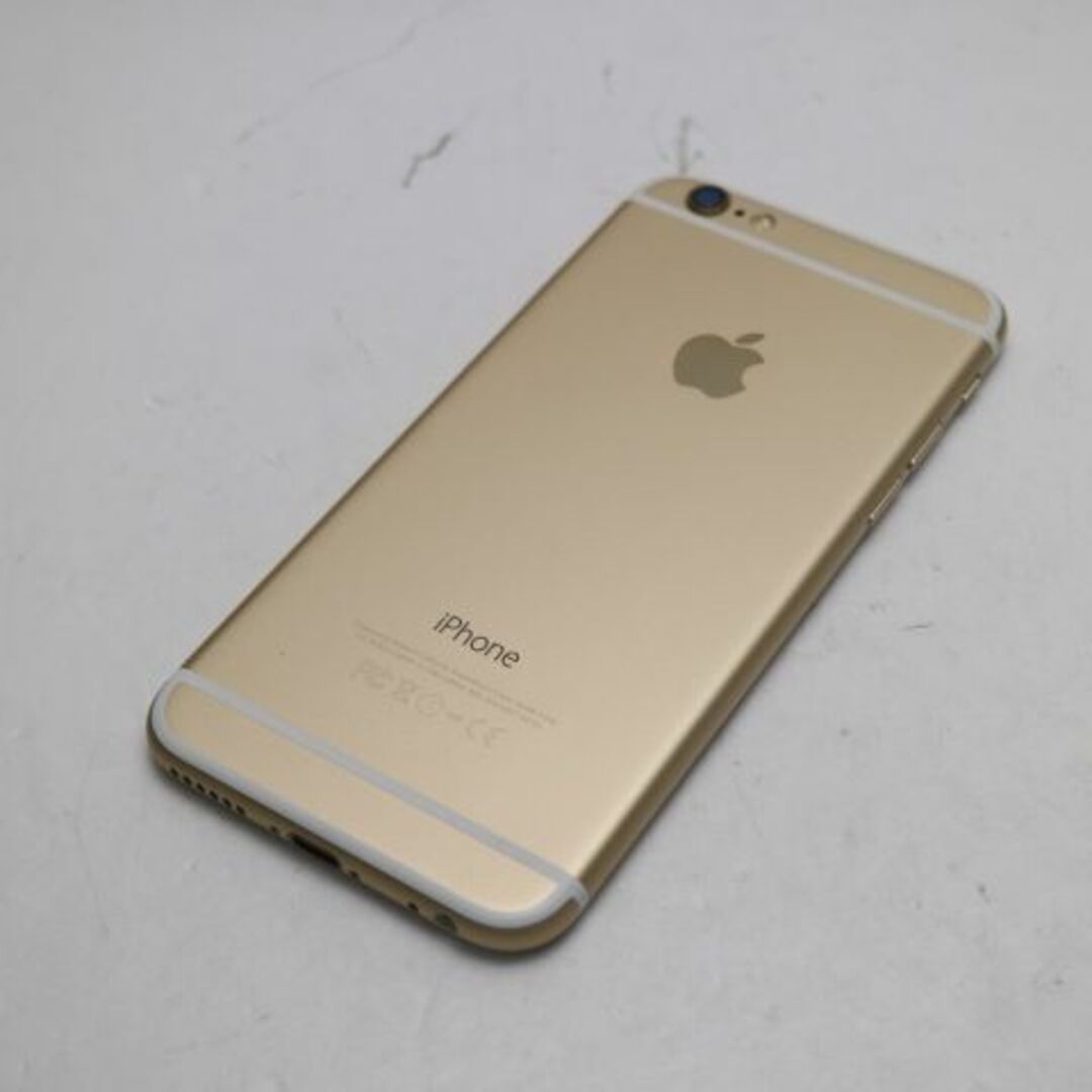 iPhone(アイフォーン)の超美品 SOFTBANK iPhone6 16GB ゴールド 白ロム M444 スマホ/家電/カメラのスマートフォン/携帯電話(スマートフォン本体)の商品写真