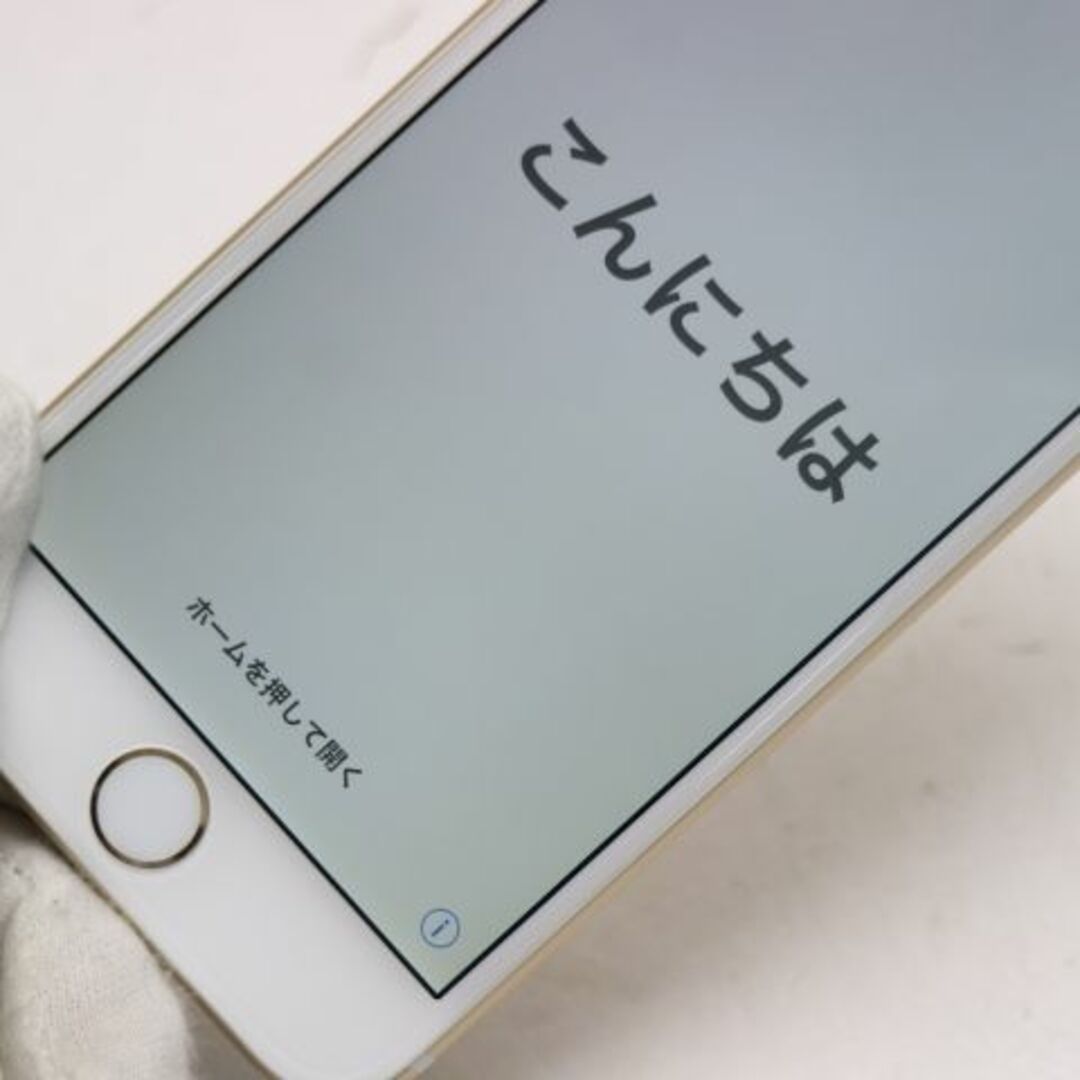 iPhone(アイフォーン)の超美品 SOFTBANK iPhone6 16GB ゴールド 白ロム M444 スマホ/家電/カメラのスマートフォン/携帯電話(スマートフォン本体)の商品写真