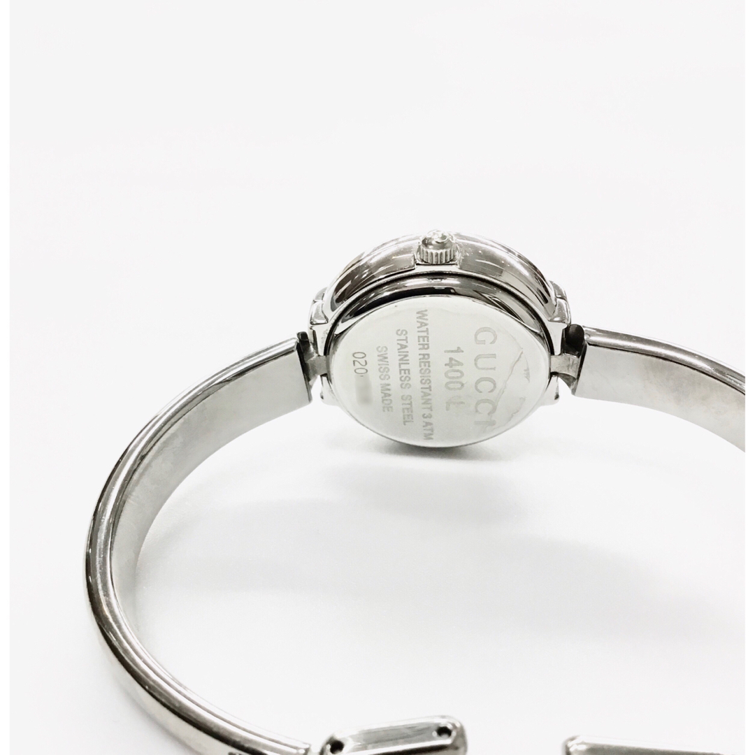 Gucci(グッチ)の良品　グッチ　GUCCI　レディース　腕時計　1400L　バングルウォッチ　 レディースのファッション小物(腕時計)の商品写真