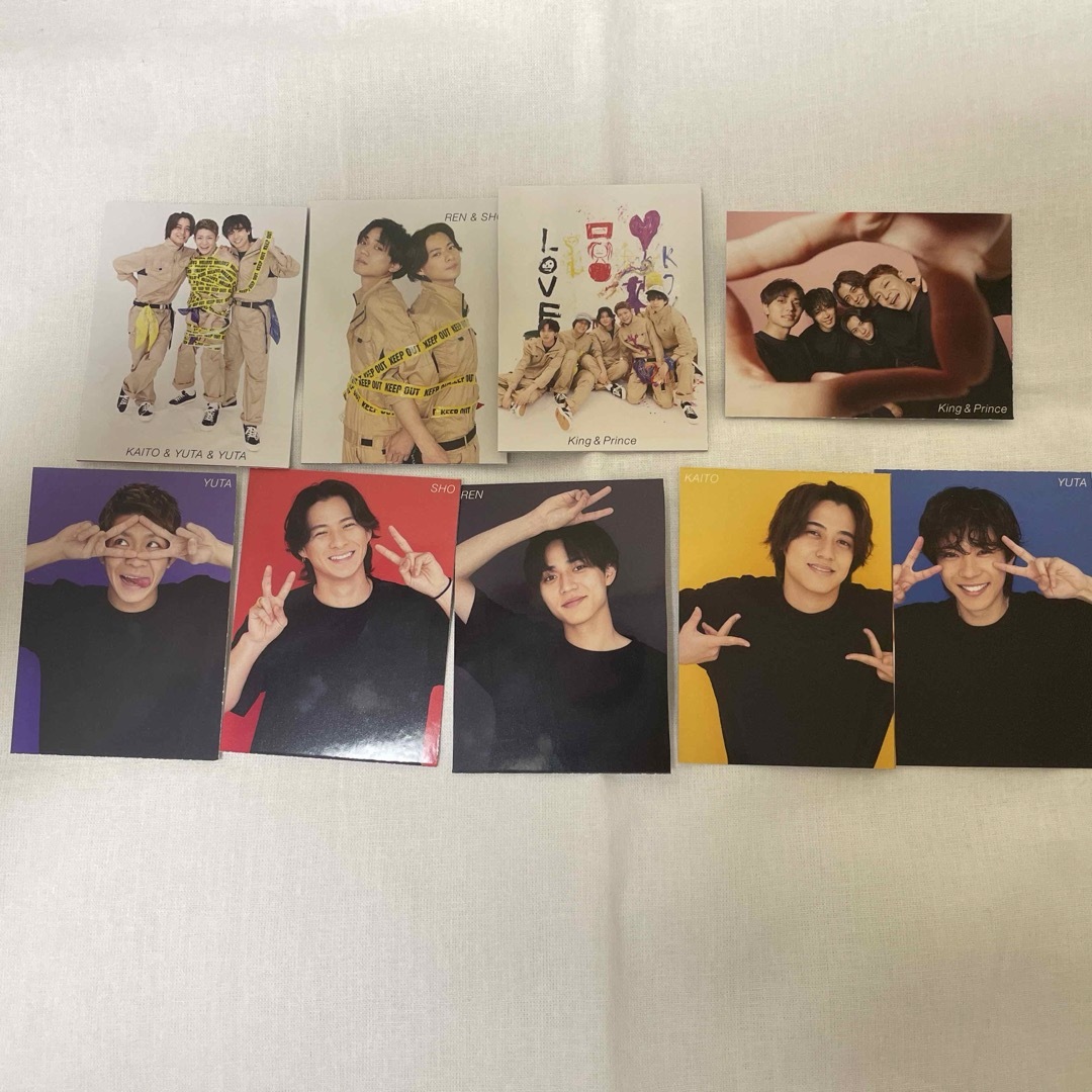 King & Prince(キングアンドプリンス)のMyojo 厚紙カード King&Prince エンタメ/ホビーのタレントグッズ(アイドルグッズ)の商品写真