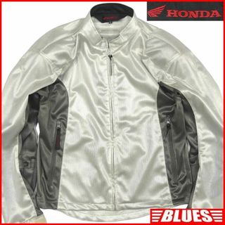 ホンダ(ホンダ)のHONDA ホンダ レーシングジャケット ライダース L メッシュ X7199(装備/装具)