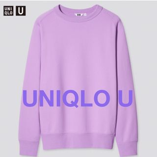 ユニクロ(UNIQLO)のUNIQLO U ユニクロユー  ワイドフィットスウェットシャツ（長袖）L(スウェット)