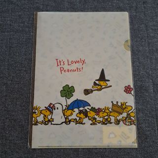 スヌーピー(SNOOPY)のうめだスヌーピーフェスティバル　クリアファイル　ウッドストック　スヌーピー(クリアファイル)