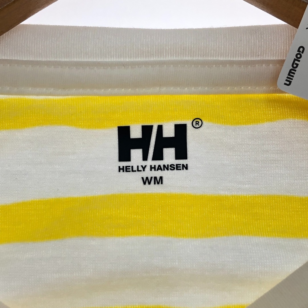 HELLY HANSEN(ヘリーハンセン)の□□HELLY HANSEN ヘリーハンセン ショートスリーブMTトレッカークルーTシャツ Mサイズ HOW61503 イエロー レディースのトップス(Tシャツ(半袖/袖なし))の商品写真