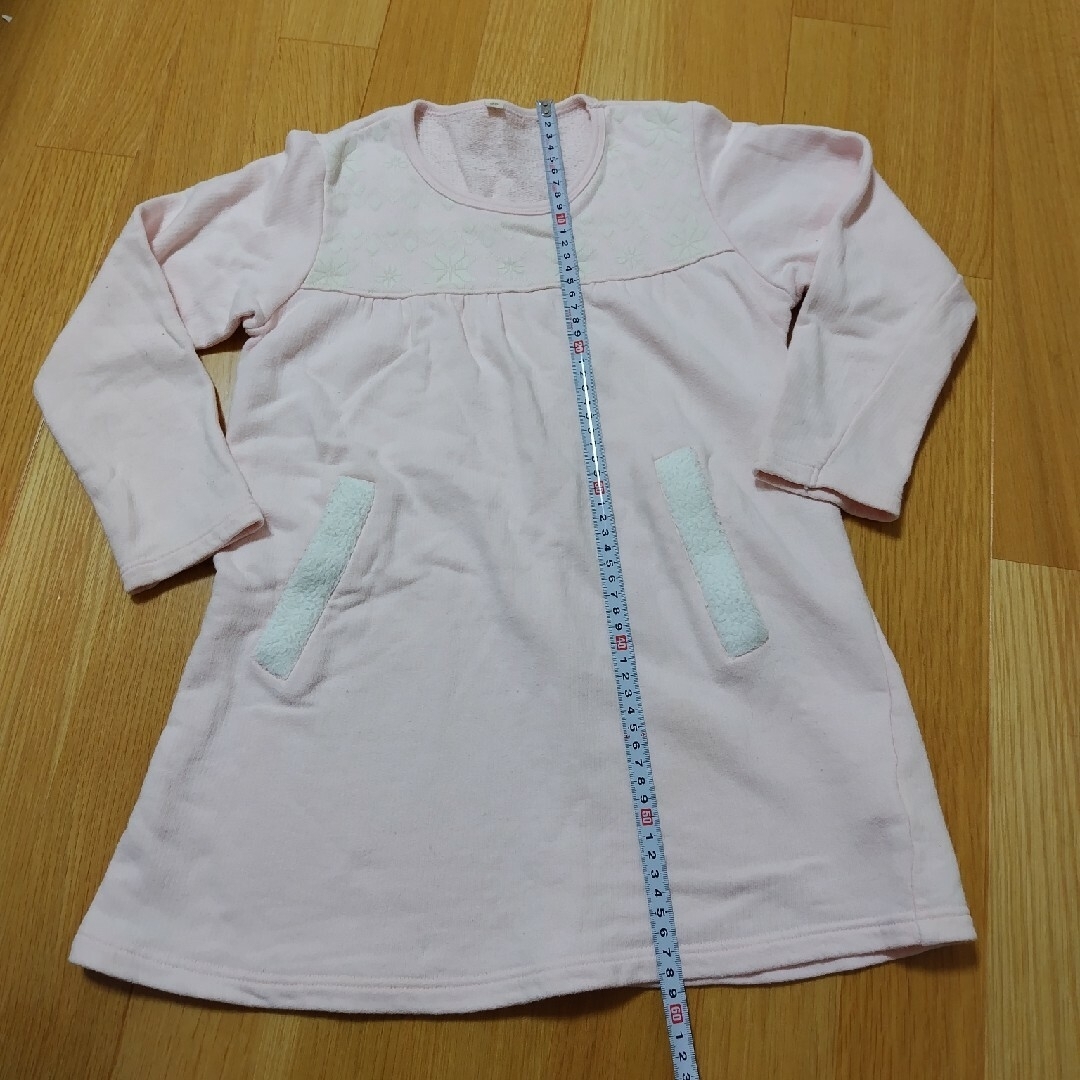 チュニック　トレーナー　120 キッズ/ベビー/マタニティのキッズ服女の子用(90cm~)(パジャマ)の商品写真