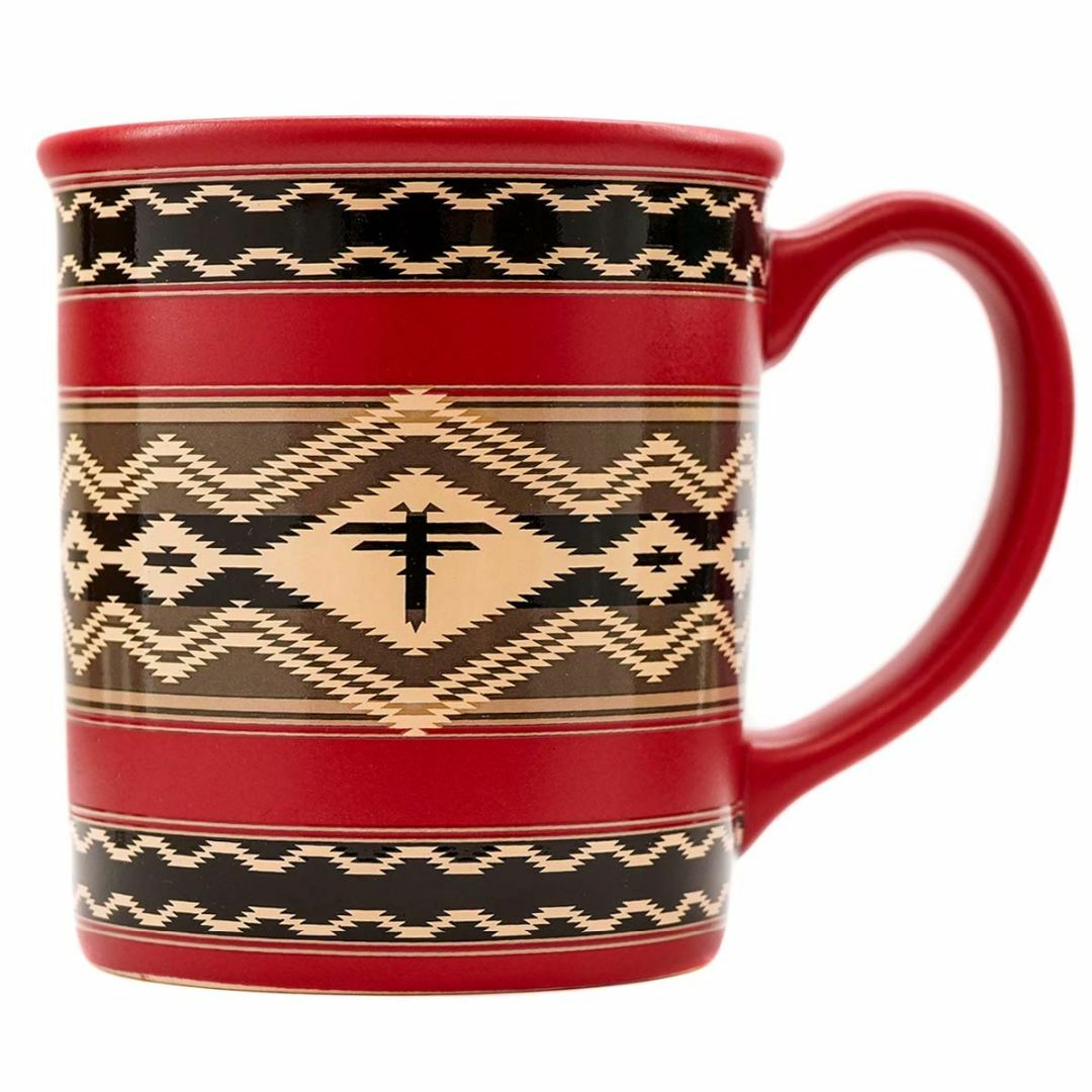 PENDLETON(ペンドルトン)のPENDLETON ペンドルトン マグカップ XK873 COLLECTIBLE CERAMIC MUG SET OF 4 セラミックマグ 4個セット コーヒーマグ マグセット 55221 MULTI インテリア/住まい/日用品のキッチン/食器(グラス/カップ)の商品写真