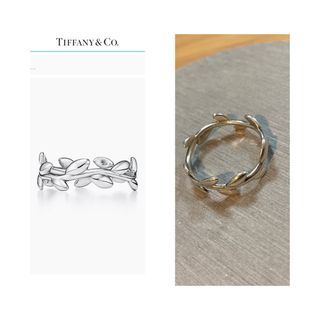 ティファニー(Tiffany & Co.)のティファニー オリーブ リーフ バンドリング 11号(リング(指輪))