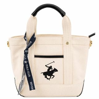 ビバリーヒルズポロクラブ(BEVERLY HILLS POLO CLUB（BHPC）)のBEVERLY HILLS POLO CLUB ビバリーヒルズポロクラブ トートバッグ BH1006N レディース 女性 XSサイズ ショルダーバッグ 2WAY 斜め掛け IV/IV/BK アイボリー×ブラック(トートバッグ)