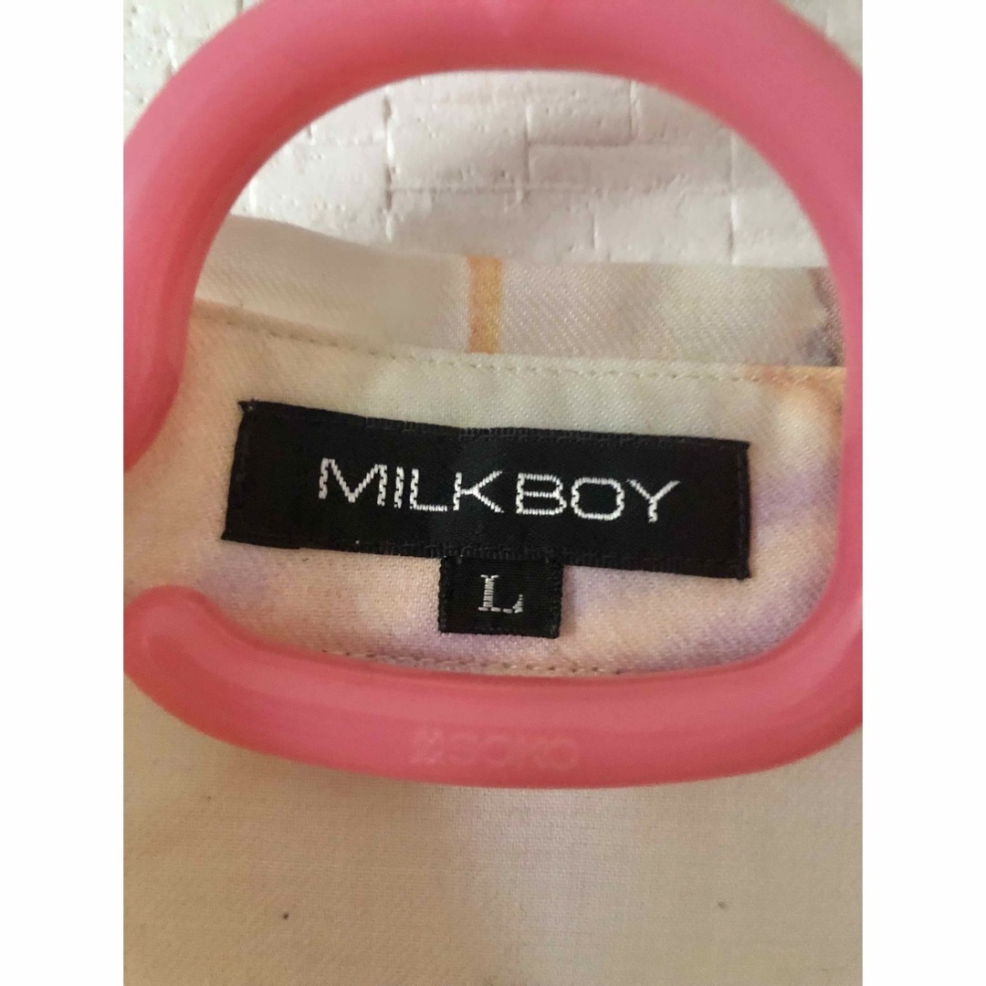 MILKBOY(ミルクボーイ)のmilkboy ANGEL SHIRTS エンジェル 天使 シャツ ブラウス レディースのトップス(シャツ/ブラウス(長袖/七分))の商品写真