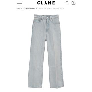 クラネ(CLANE)のCLANE RING DENIM PANTS(デニム/ジーンズ)