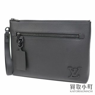 美品 LOUIS VUITTON ルイヴィトン エピ ダミエグラフィット ポシェットヴォワヤージュＭＭ ブルー レザー M62912 クラッチバッグ 限定色  メンズ 305503