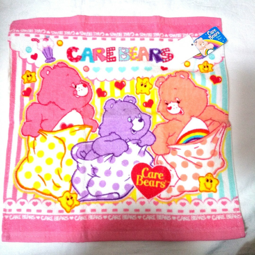 CareBears(ケアベア)のケアベア  ハンドタオル エンタメ/ホビーのアニメグッズ(タオル)の商品写真