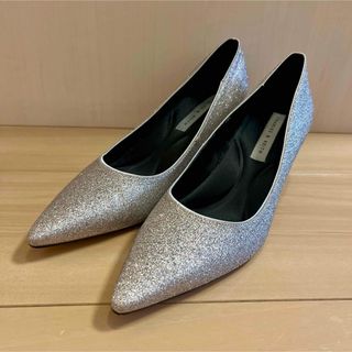 チャールズアンドキース(Charles and Keith)のチャールズ&キース　グリッターパンプス(ハイヒール/パンプス)