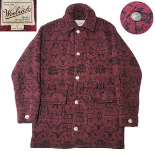 ウールリッチ(WOOLRICH)の【希少】90S ウールリッチ WOOLRICH コンチョ ネイティブ柄 ブルゾン(カバーオール)