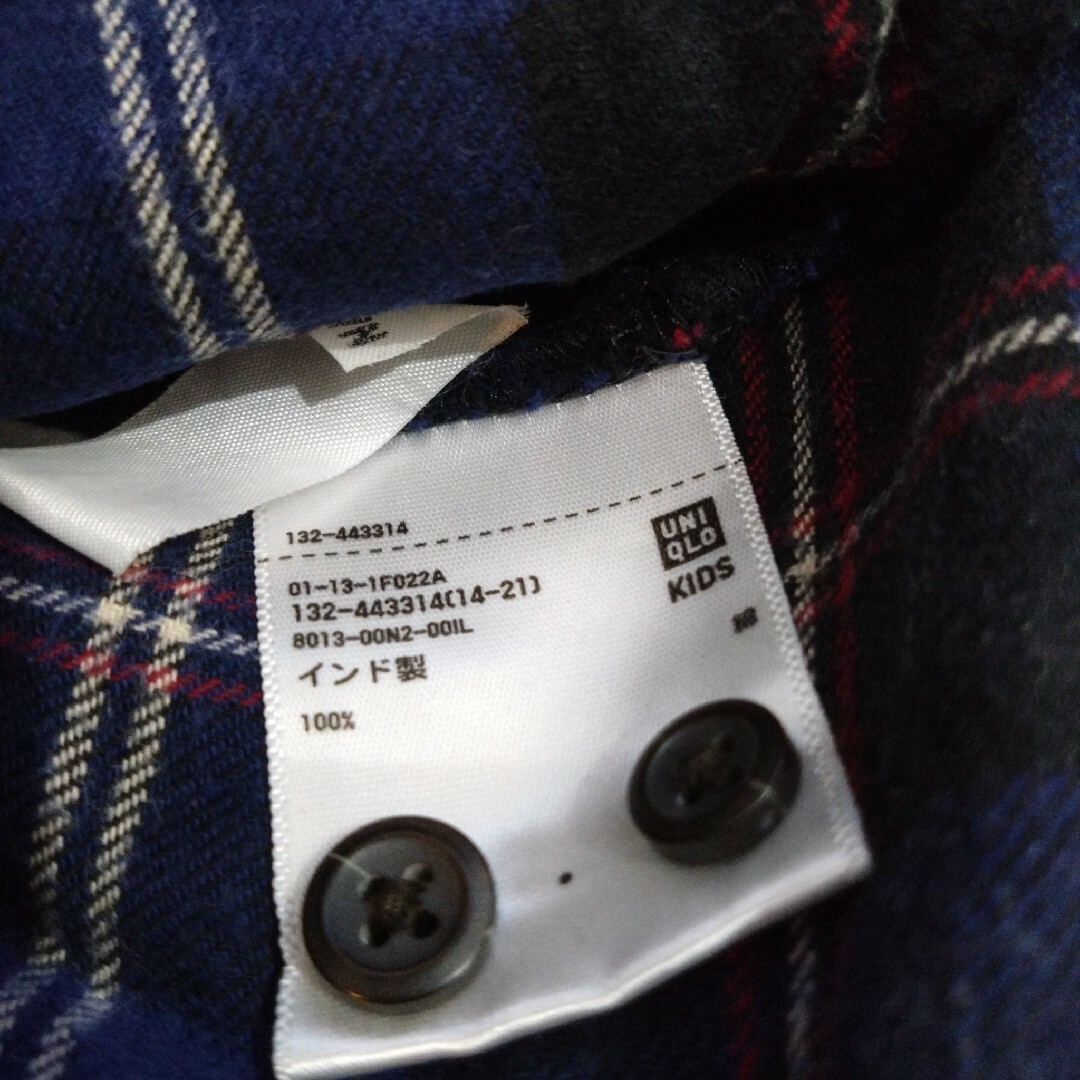 UNIQLO(ユニクロ)のユニクロ　ワンピース（120） キッズ/ベビー/マタニティのキッズ服女の子用(90cm~)(ワンピース)の商品写真