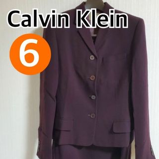 カルバンクライン(Calvin Klein)のCalvin Klein セットアップ ジャケット スカート サイズ6【CS2】(スーツ)