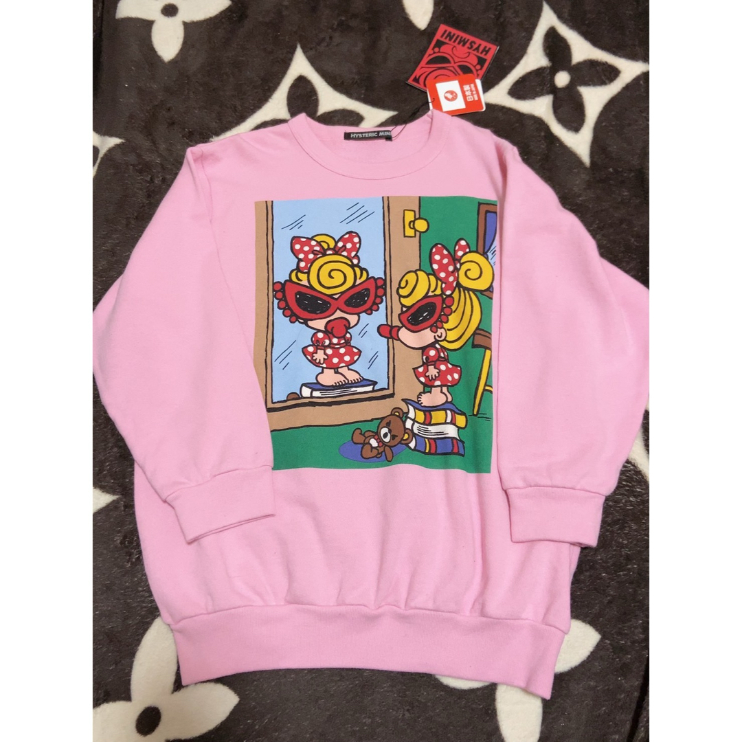 HYSTERIC MINI(ヒステリックミニ)のヒスミニ 120(BIG) トレーナー キッズ/ベビー/マタニティのキッズ服女の子用(90cm~)(Tシャツ/カットソー)の商品写真