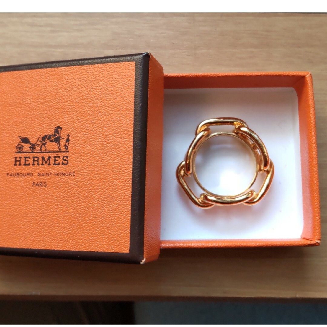 Hermes(エルメス)のHERMES　シェーヌダンクルスカーフリング レディースのアクセサリー(その他)の商品写真