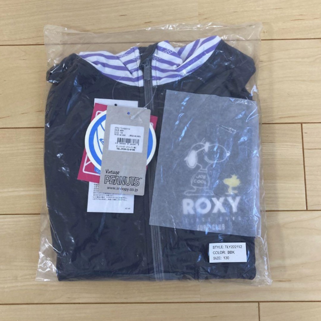 Roxy(ロキシー)のロキシー　ラッシュガード PEANUTS RG RASHGUARD ガールズ キッズ/ベビー/マタニティのキッズ服女の子用(90cm~)(水着)の商品写真