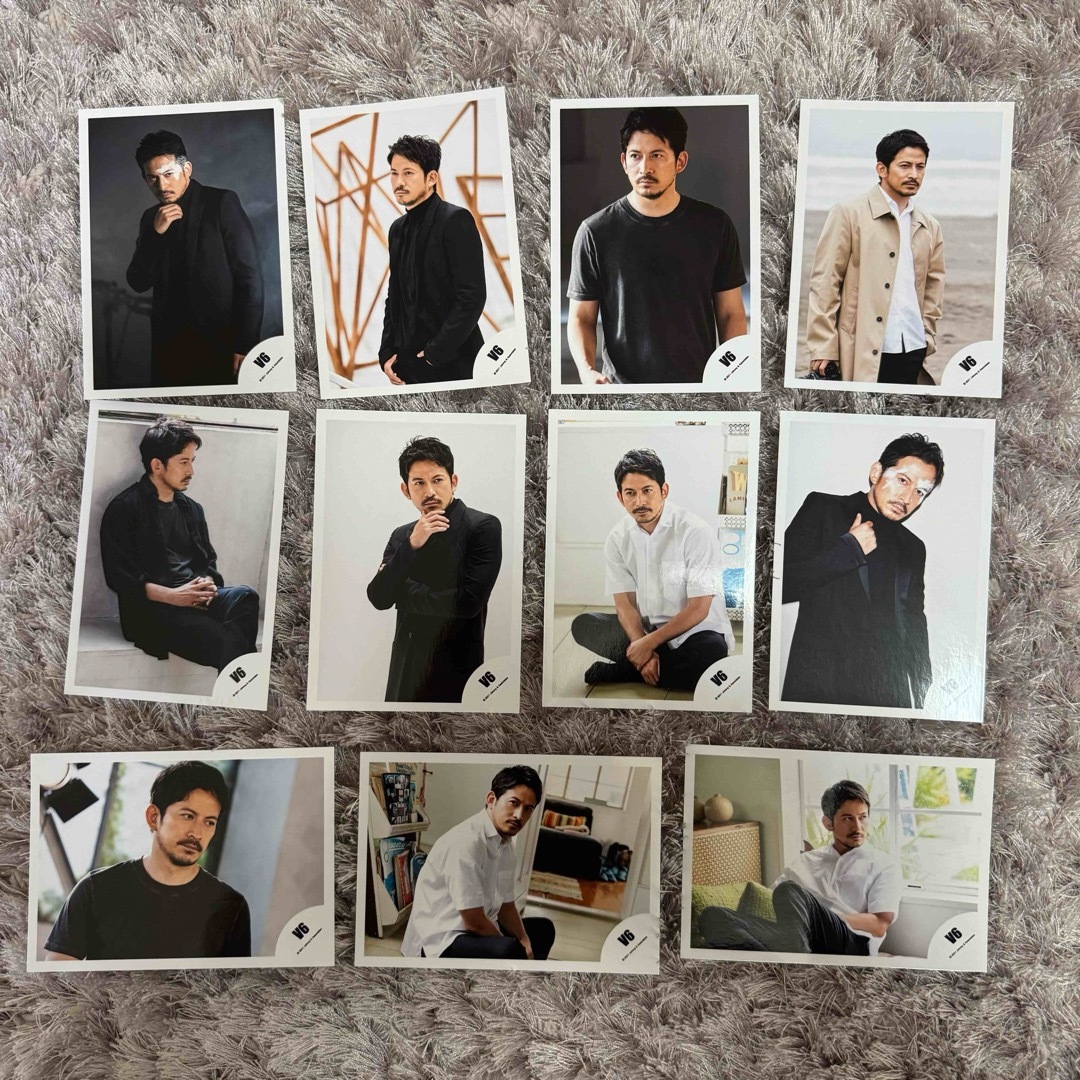 V6(ブイシックス)のジャニショ  公式写真　V6岡田准一　11枚セット エンタメ/ホビーのタレントグッズ(アイドルグッズ)の商品写真