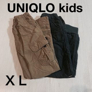 ユニクロ(UNIQLO)のUNIQLO kids XL 防寒パンツセット(パンツ/スパッツ)