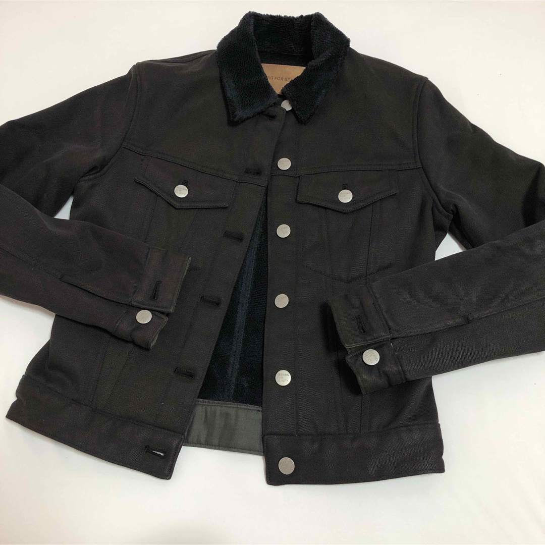 OZOC(オゾック)のOZOC  黒　襟付き　ジャケット レディースのジャケット/アウター(その他)の商品写真