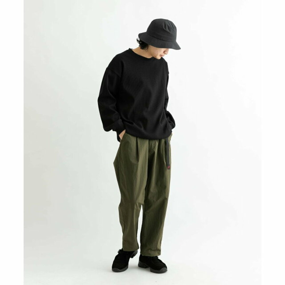 URBAN RESEARCH DOORS(アーバンリサーチドアーズ)の【ホワイト】【L】『吸水速乾/UVカット』AIRFLEXワッフルロングスリーブTシャツ メンズのトップス(Tシャツ/カットソー(半袖/袖なし))の商品写真