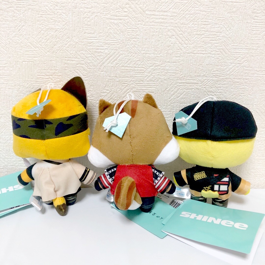 SHINee(シャイニー)の【送料無料】新品 SHINee ANIMAL COORDY ミニぬいぐるみ エンタメ/ホビーのおもちゃ/ぬいぐるみ(ぬいぐるみ)の商品写真