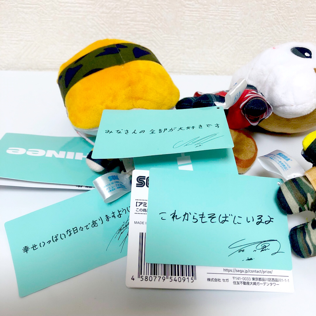 SHINee(シャイニー)の【送料無料】新品 SHINee ANIMAL COORDY ミニぬいぐるみ エンタメ/ホビーのおもちゃ/ぬいぐるみ(ぬいぐるみ)の商品写真